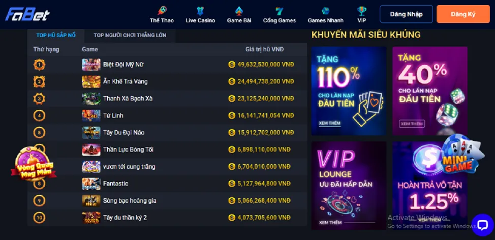 Ưu Đãi Chào Mừng S88VIP